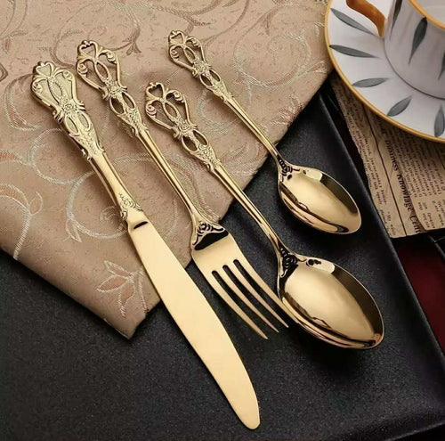 Golden Stainless Steel Set